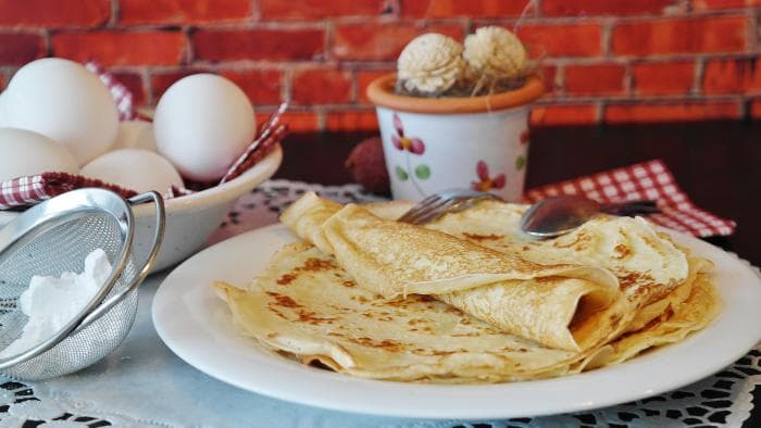 Zoutarme pannenkoeken